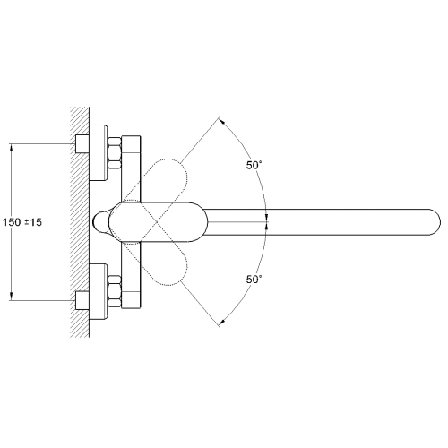 Смеситель для ванной, GAB7-A136