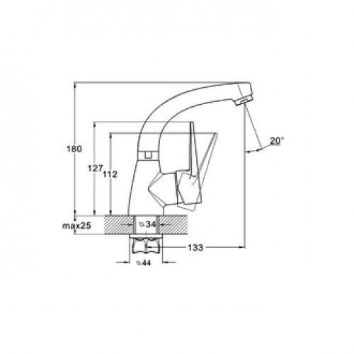Смеситель для ванны, SOP1-A045