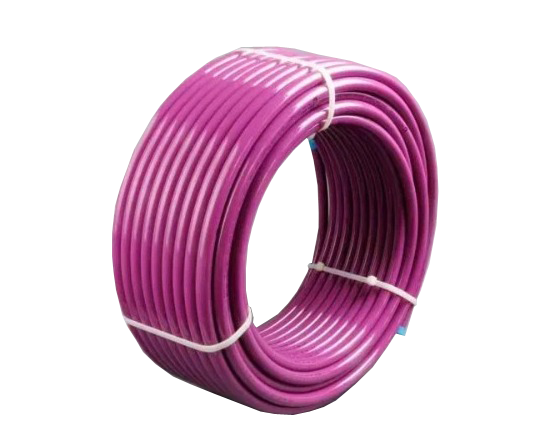 Трубы PE-Xa с антикислородным барьером EVOH фиолетовая, One Plus