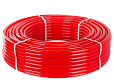 Трубы PE-Xb с антикислородным слоем EVOH красная, TIM