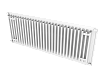 Радиатор тип 11, высота 400 мм, боковое подключение фото 5