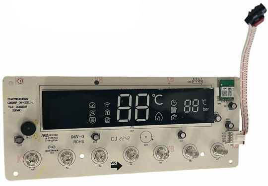 Печатная плата панели управления с дисплеем электро MIDEA