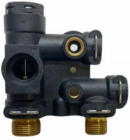 Блок выпуска ГВС Е (трехходовой клапан)