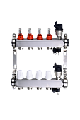 Коллекторная группа с расходомерами и термостат. вент., SYNFLY