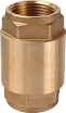 Клапан обратный пружинный муфтовый с металлическим седлом, STOUT фото 1